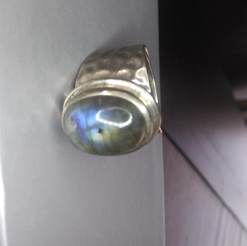 Labradorite ring size 8